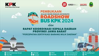 PEMBUKAAN ROADSHOW BUS KPK 2024 [upl. by Brittan]