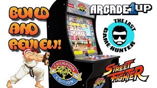 Arcade 1Up Street Fighter 2 Arcade Build And Review [upl. by Valorie]