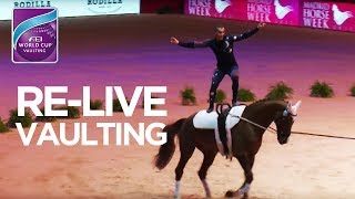 RE LIVE  FEI World Cup™ Vaulting  1st competition  Madrid Horse Week [upl. by Callie16]