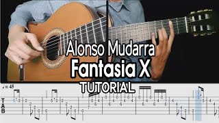 Fantasía X  Alonso Mudarra Tutorial [upl. by Pirzada601]