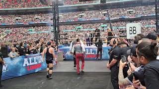 Grado amp Big Show Entrance AEW All In Wembley 2023 [upl. by Gerlac]