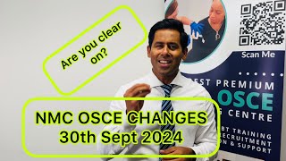 NMC OSCE NEW CHANGES SEPT 2024  HST Learning [upl. by Whitford503]