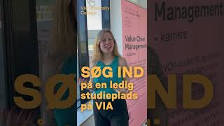 Søg en ledig studieplads på VIA [upl. by Betteann]