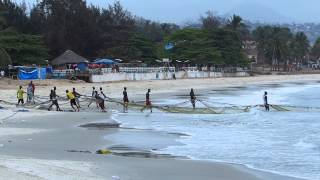 Lumley Beach Tuesday Freetown Sierra Leone 2 [upl. by Eiuqnimod688]