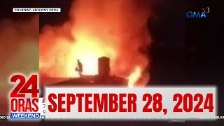 24 Oras Weekend Express SEPTEMBER 28 2024 HD [upl. by Boris]