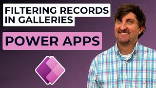 Power Apps Filtering Records In Galleries Tutorial 🏆 [upl. by Hope]