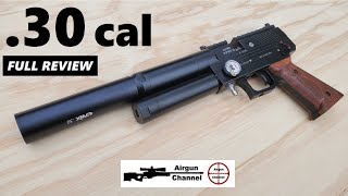 Evanix VIPER 30 cal Review Worlds Most Powerful PCP Pistol SemiAuto Big Bore Air Pistol [upl. by Henning]