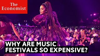 Why are music festivals so expensive [upl. by Clim]