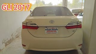 Toyota Corolla GLI Model 2017 Details Review Price [upl. by Alaik]