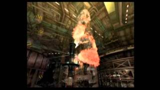 Final Fantasy 7  Sector 7 Plate Falls cutscene [upl. by Souvaine735]