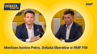 Mentzen kontra Petru Debata w RMF FM [upl. by Eelarat]