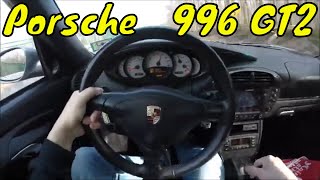 Porsche 996 GT2 Review POV Drive [upl. by Yrallih]