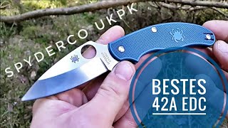 Spyderco UK PenknifeUKPK CTSBD1 42a  als EDC Tool unschlagbar [upl. by Perni]