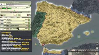 HOI 3 Campaña de España Capitulo 2 [upl. by Ecienaj]