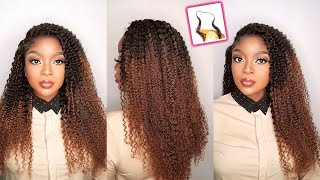 Wow😱 Crochet Hair UNLOCKED Kinky Curly Crochet Hair FT QVR Hair [upl. by Yehudit]