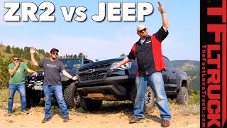 Chevy ZR2 vs Jeep vs Cliffhanger 20 Our Toughest OffRoad Test [upl. by Alurd]