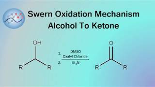 Swern Oxidation Mechanism Alcohol To Ketone  Organic Chemistry [upl. by Yerga]