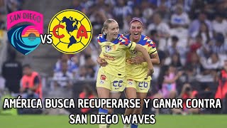 America Busca Recuperarse En La Summer Cup Intentando Ganar A San Diego Wave En La Segunda Jornada [upl. by Nibot]