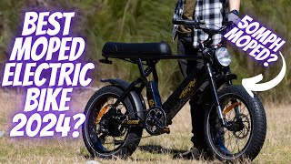 Top 7 Best MOPED Style Electric Bikes 2024 [upl. by Marela]