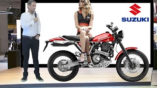 2025 NEW SUZUKI DR650 SCRAMBLER UNVEILED [upl. by Willin]