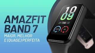 Amazfit Band 7 uma Mi Band 7 com tela melhor e Alexa [upl. by Wit]