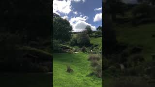 Hobbiton movie set new Zealandhobbiton newzealand fairytales movies nature [upl. by Showker]