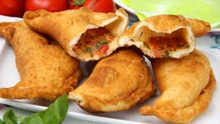 Töltött lángos Panzerotti recept [upl. by Yann11]