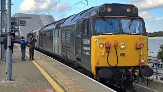 20142 and 50008 make an appearance at Reading 051024 [upl. by Pazit]