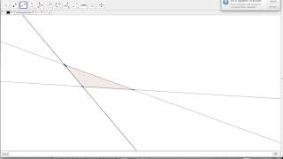 Orthocenter Construction Using Geogebra [upl. by Annahael]