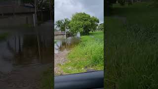 CASAS EM BAIXO DÁGUA EM MATINHOS  PR alagamento [upl. by Eaner]