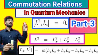 Commutation Relation of Angular Momentum Operators  L×L  ihL [upl. by Leno]