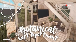 bloxburg  ꒰ 38k ꒱ 🌻 botanical loft apartment ꒰ no gamepass build amp tour ꒱ [upl. by Annerahs]