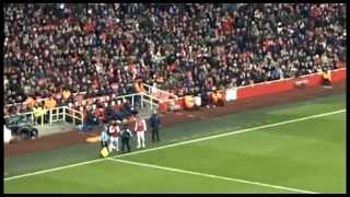 Emirates 4th Feb 2012 Arsenal 7 Blackburn 1 [upl. by Canning]