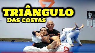 TRIÂNGULO DAS COSTAS JIU JITSU [upl. by Gwyneth]