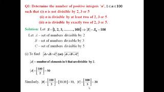 Principle of Inclusion amp Exclusion [upl. by Jones]