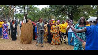 Breaking News Liberia Mask Dancers at Liberian Capitol Building Monrovia Liberia 2024 [upl. by Laux53]