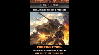 Flames of War Firefight 2024 After Action Report [upl. by Leland]