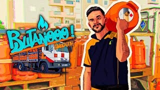 SIMULADOR DE REPARTIR BUTANO 🚚  BUTANOOO Simulator [upl. by Flemings]