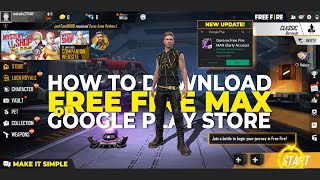 How To Download Free Fire Max In 1GB Ram [upl. by Coletta]