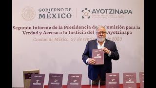 Segundo Informe Presidencia de la Comisión Ayotzinapa [upl. by Arenat]