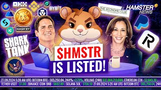 HMSTR token is live Cuban wants to run the SEC PayPal expands crypto services ⚡️ Hamster News [upl. by Pavier127]