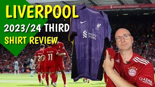 🔥 New LIVERPOOL 2324 Nike THIRD Kit Review [upl. by Irakab137]