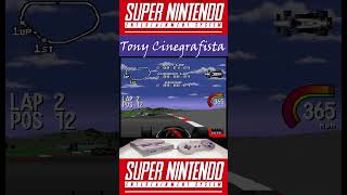 NEWMANHASS INDYCAR FEATURING NIGEL MANSELL  RACING ROM  SUPER NINTENDO NOSTALGIA shorts [upl. by Claudius420]