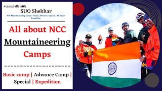 Mountaineering Courses in NCC  camptalks with Shekhar [upl. by Tombaugh]