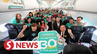 Watsons Malaysia Celebrates 30 Years in Malaysia [upl. by Gautious105]