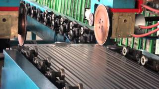 Spot welding amp seam welding for transformer radiator production [upl. by Almat]