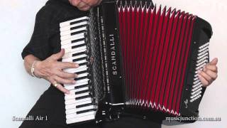 Scandalli Air 1 accordion demonstration [upl. by Myrtie]