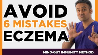 Avoid 6 Mistakes Eczema Dermatitis SIBO IMO Candida Leaky Gut Zonulin Histamine Foods [upl. by Yttocs]