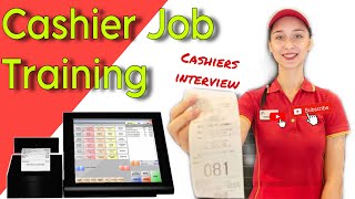 Cashier job training  cashier training  cashier job interview question and answer [upl. by Bette]