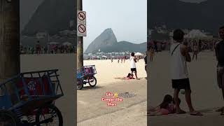 🏝️Rio de Janeiro Flamengo Beach Brazil feedshorts [upl. by Lindsay]